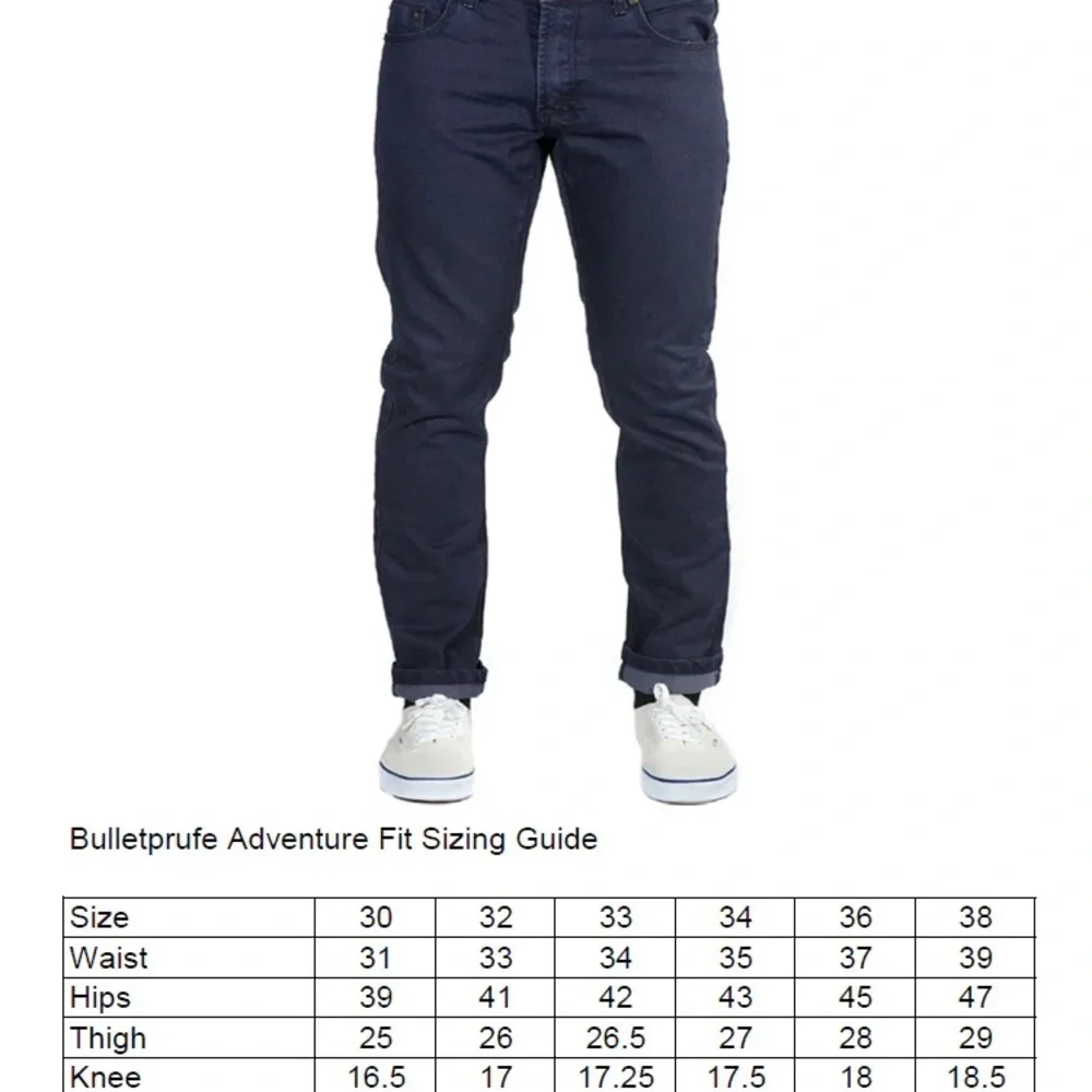 Bulletprufe Denim Midnight Blue Jeans